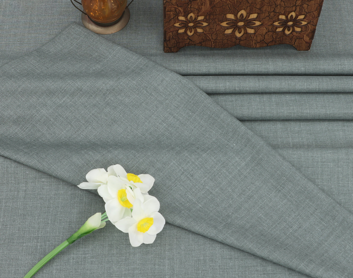 KASHMARUHE WINTER - SKY GREY (WASH AND WEAR)