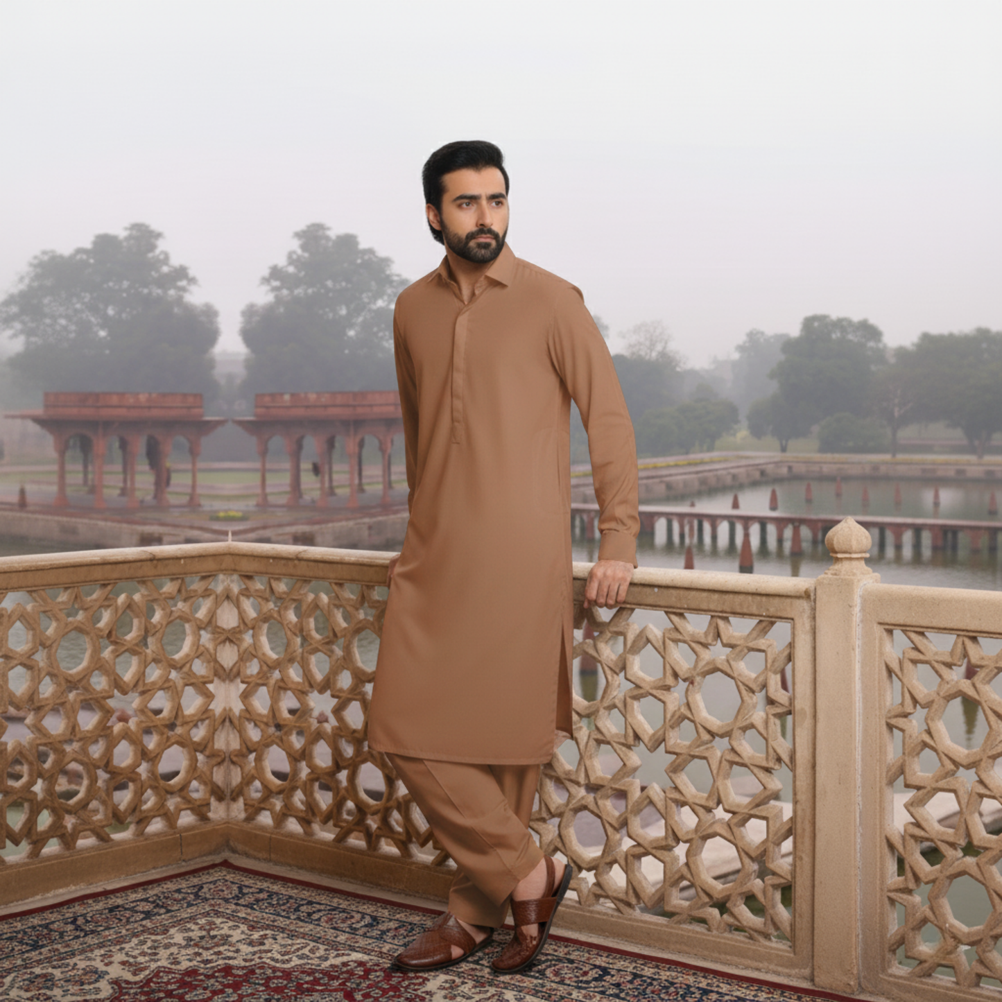 CARAMEL SHAHSAWAR - LUXURY COLLECTION