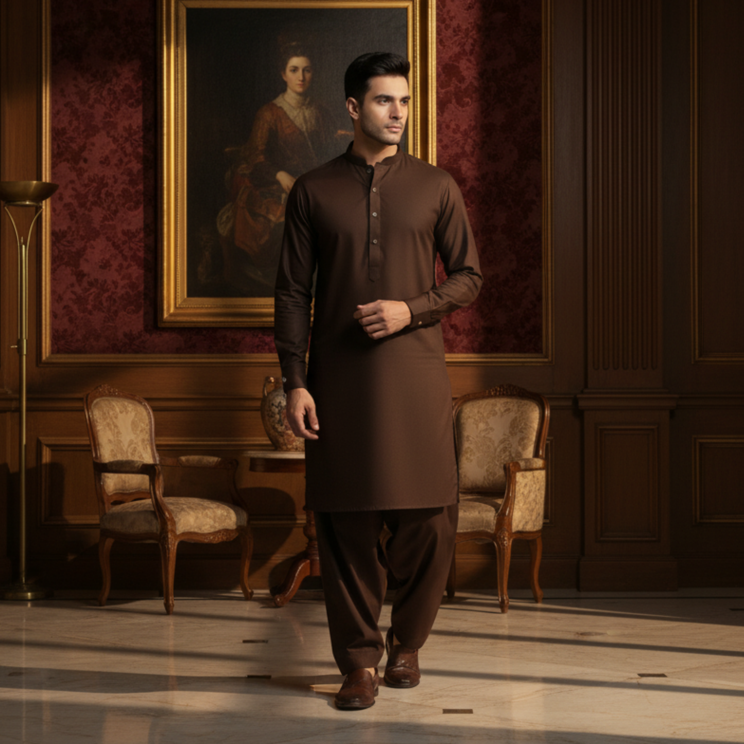 ESPRESSO BROWN BULBUL - (WASH AND WEAR)