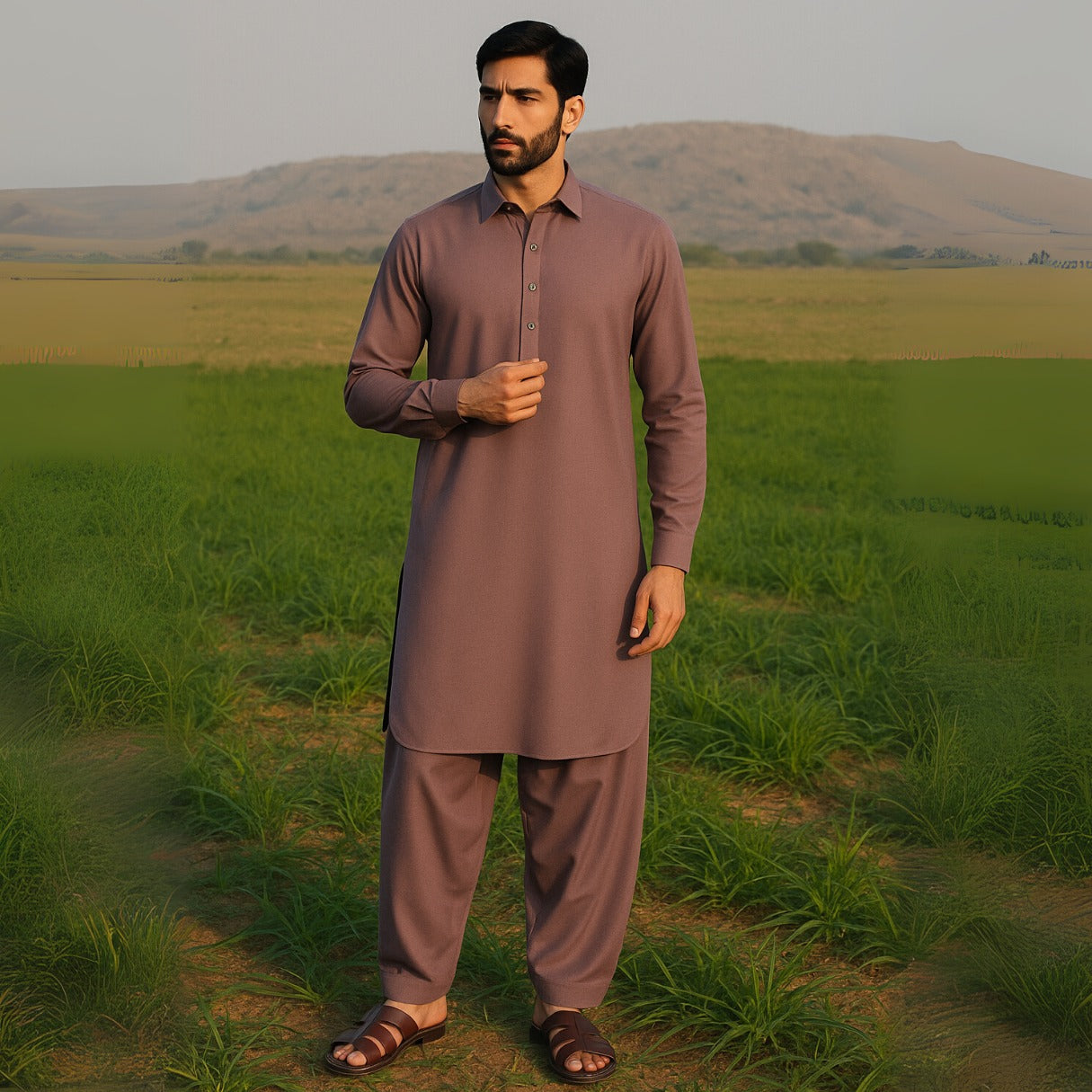 MUD BROWN - WASH & WEAR RIWAYAT