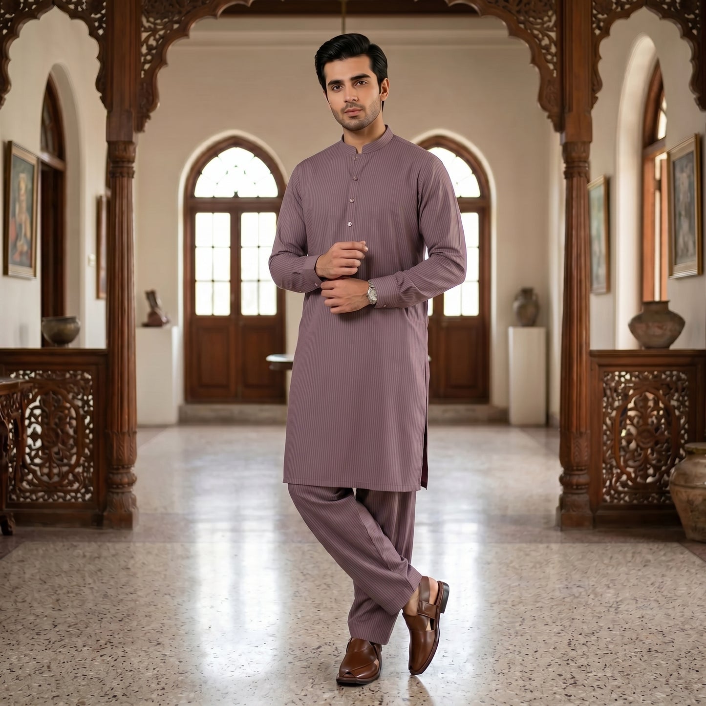 THISTLE INDIGO - (COTTON)
