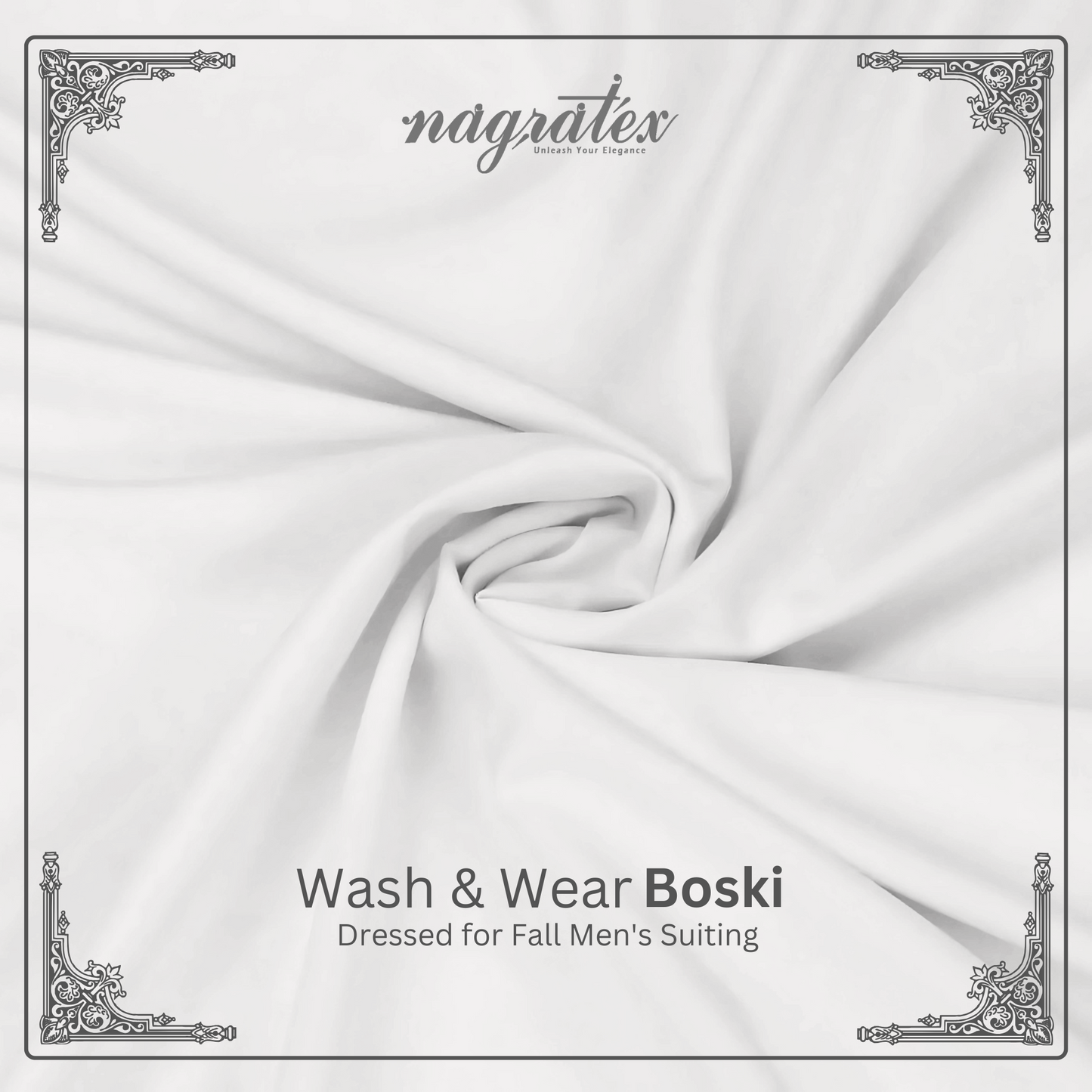 OFF WHITE - WASH & WEAR BOSKI