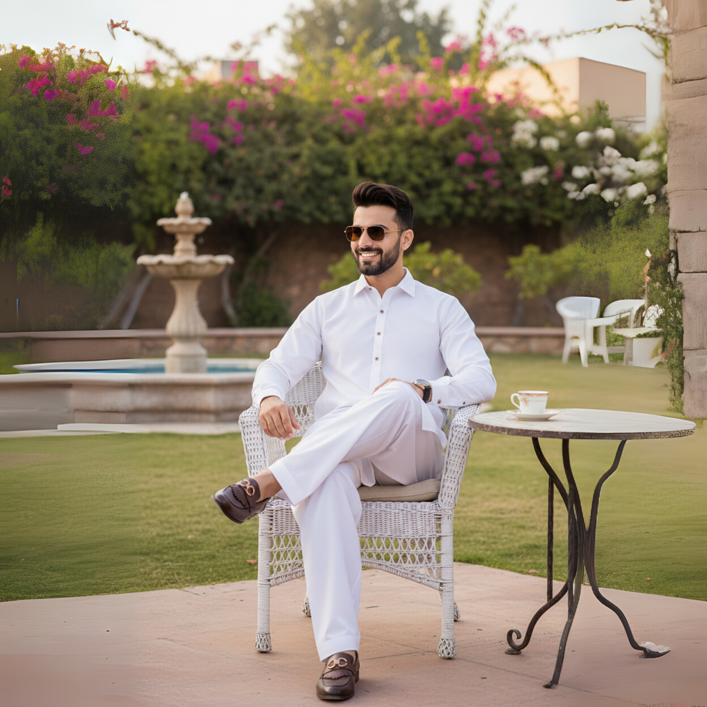 WHITE SWISS - (COTTON)