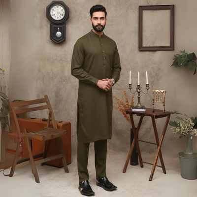KHAKE SUPER DINAR - (WASH AND WEAR)