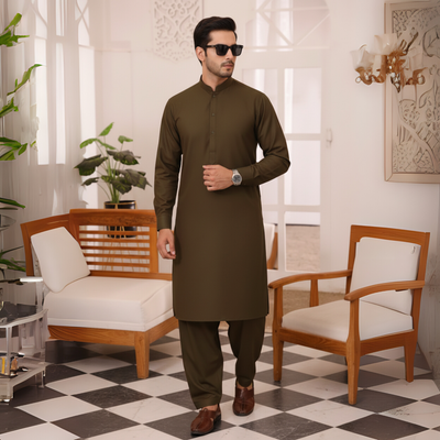 BROWN SUPER DINAR - (WASH AND WEAR)
