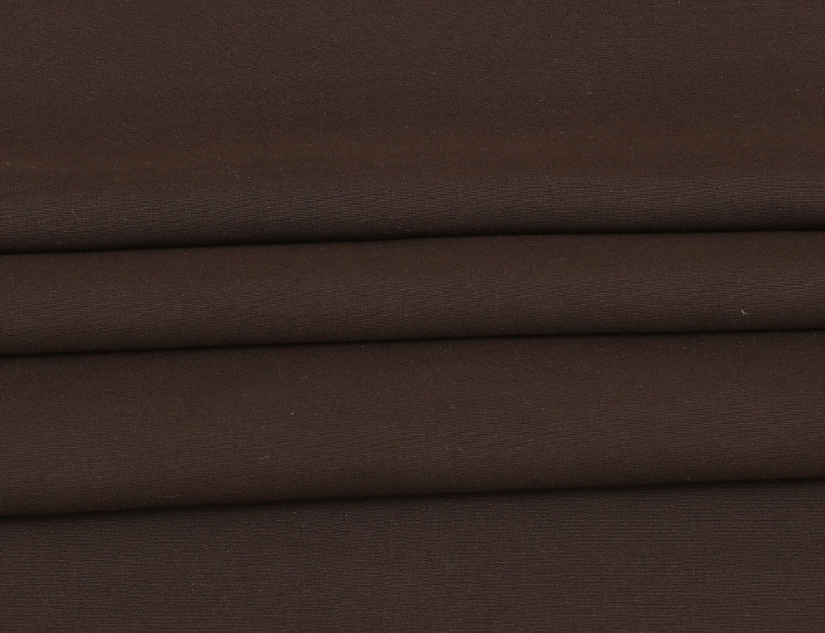 CHOCO BROWN TARGET SUITING - (WASH AND WEAR)