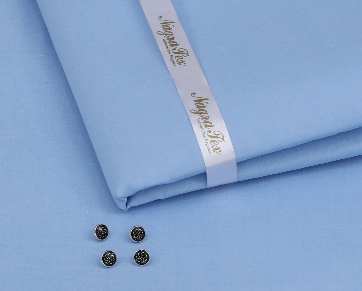 SKY BLUE GUL- (COTTON)