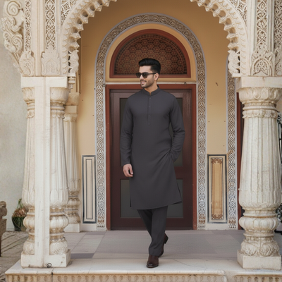 BLACK ALAMGHIR - (WASH AND WEAR)