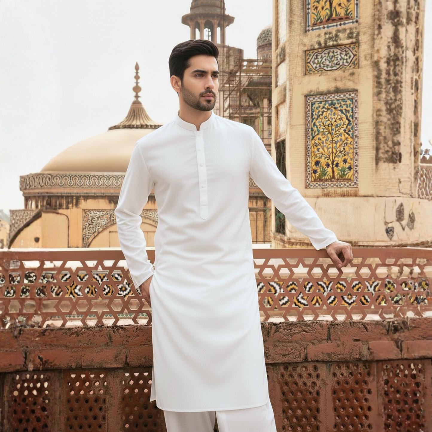 OFF WHITE - WASH & WEAR BOSKI