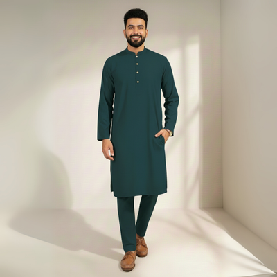 D.ZINC TARGET SUITING - (WASH AND WEAR)