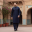 NAVY DIAMOND - (WASH AND WEAR)