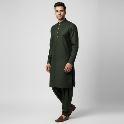 GREENISH GREY BROWN BULBUL - (WASH AND WEAR)