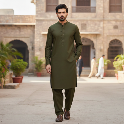 GRENISH BROWN BULBUL - (WASH AND WEAR)