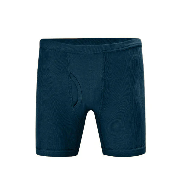 MEN'S PREMIUM BOXER SHORTS- BLUE