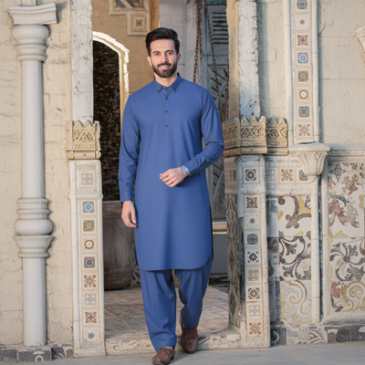 BLUE SHAHSAWAR - LUXURY COLLECTION