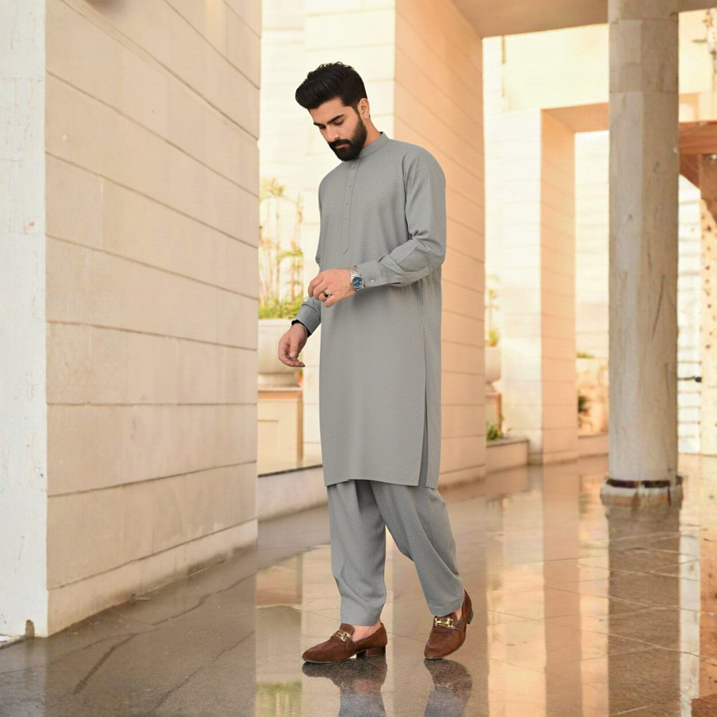 DECENT - SILVER (WASH AND WEAR)