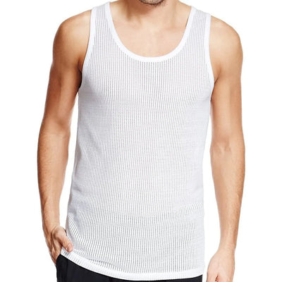 MEN'S PREMIUM SLEEVELESS NET VEST