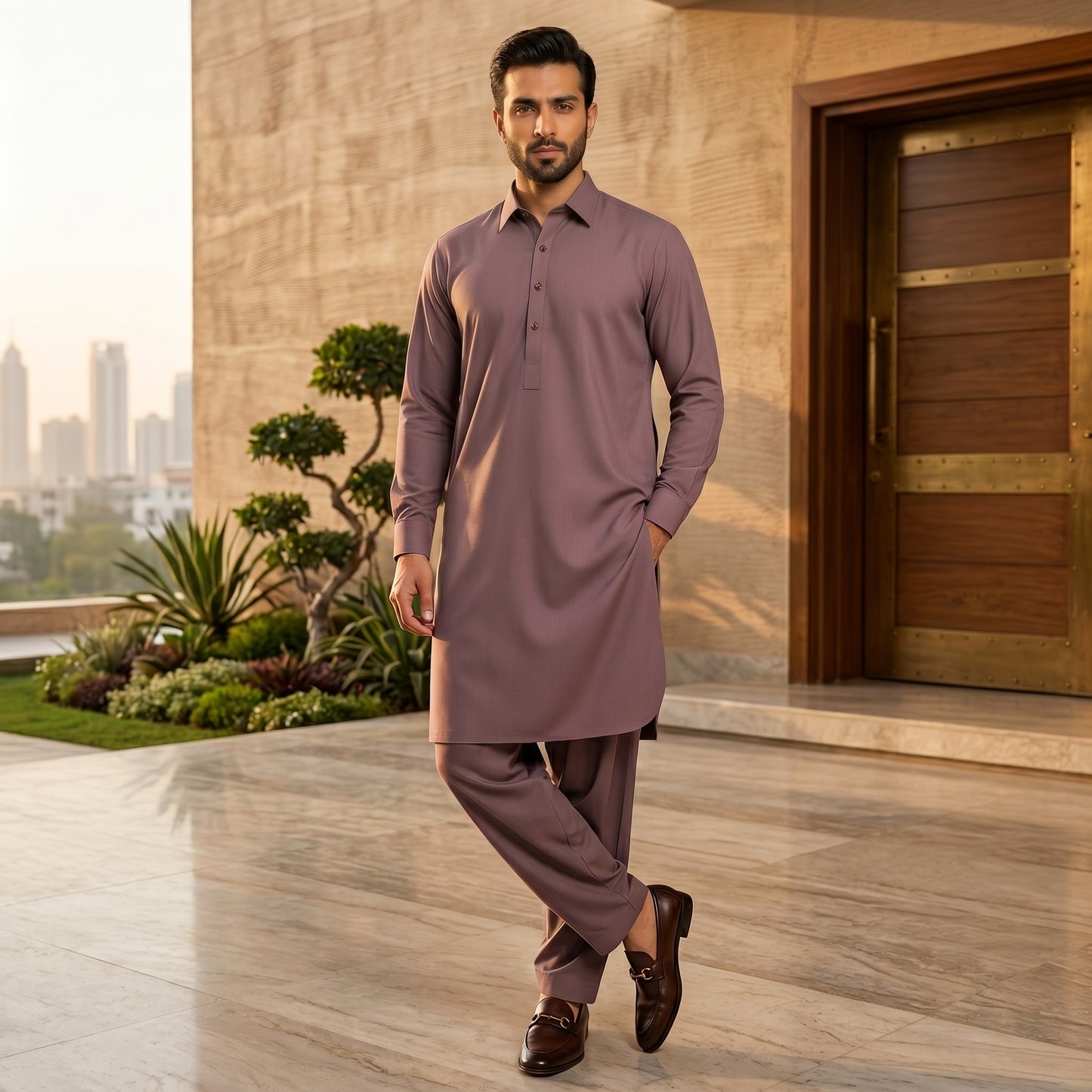 MUD BROWN - WASH & WEAR RIWAYAT