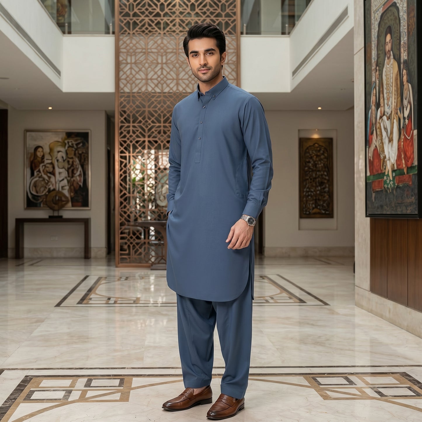 D.BLUE SHAHSAWAR - LUXURY COLLECTION