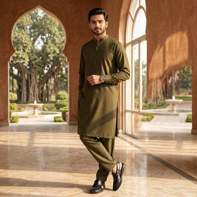 KHAKE SUPER DINAR - (WASH AND WEAR)