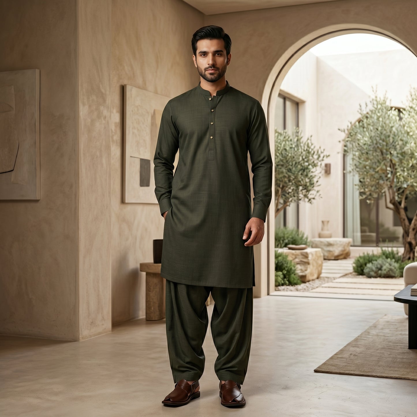 GREEN SUPER DINAR - (WASH AND WEAR)