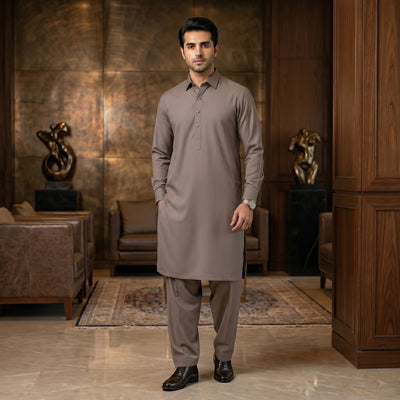 WOOD BROWN SWISS - (COTTON)