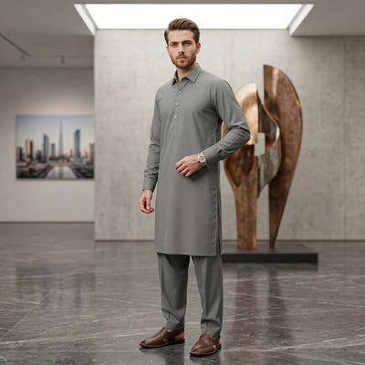 ASH GREY INDIGO - (COTTON)